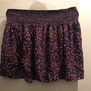 Mossimo floral skirt